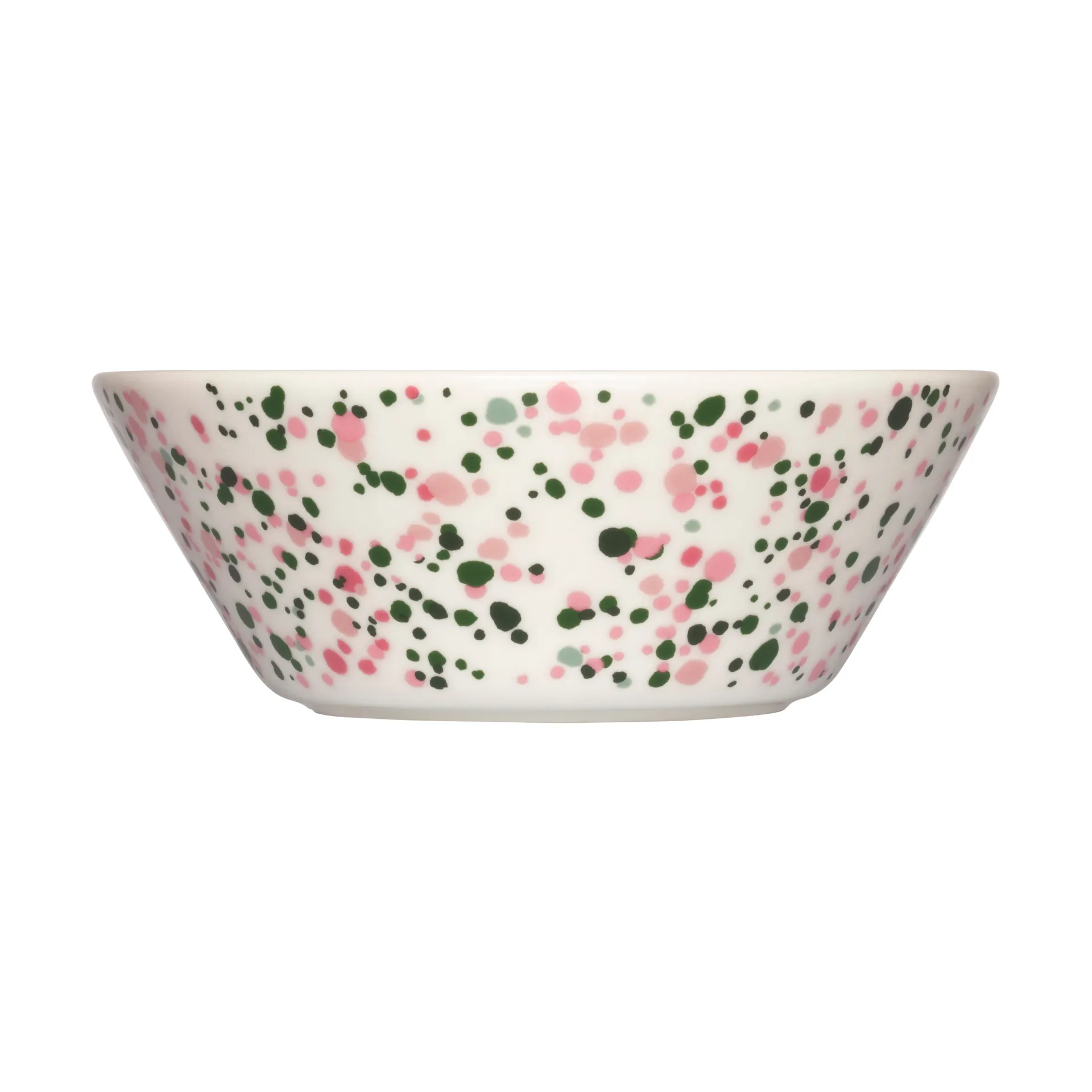 Oiva Toikka Helle kom Ø15 cm, Roze-groen Iittala