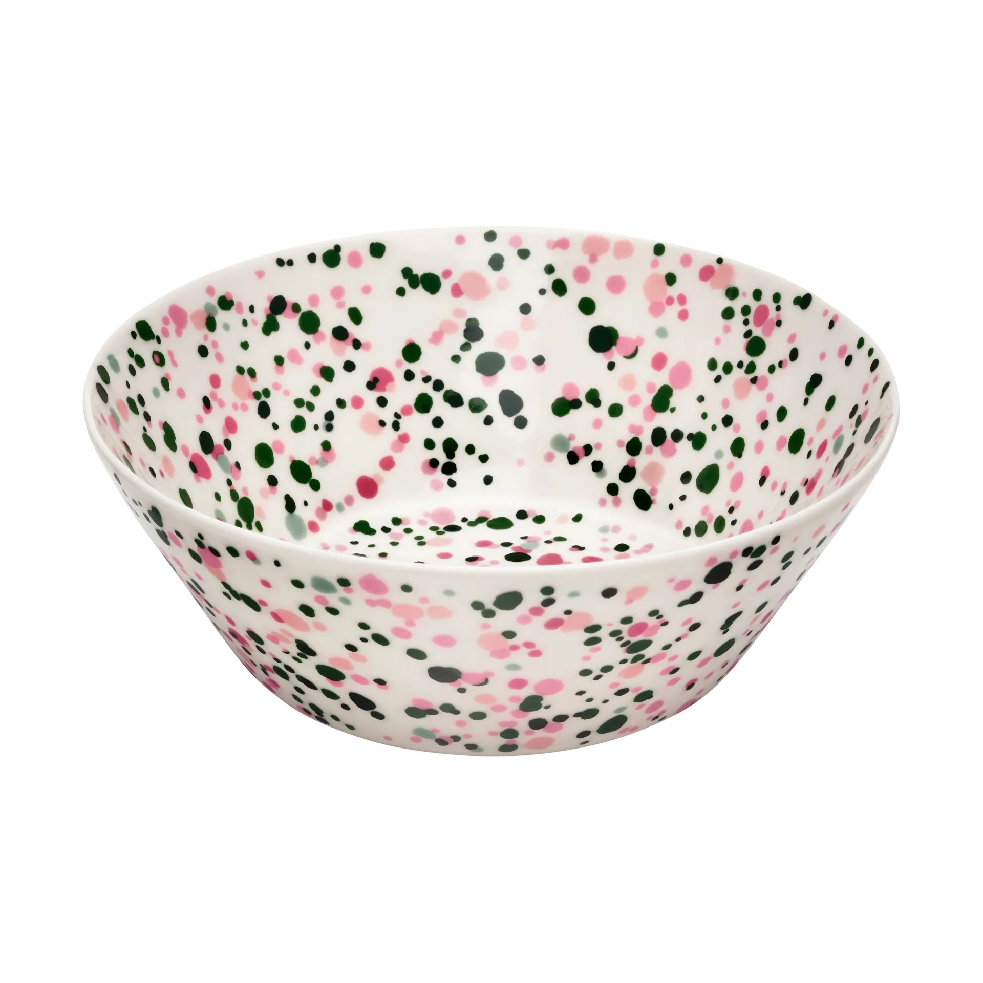 Oiva Toikka Helle kom Ø15 cm, Roze-groen Iittala