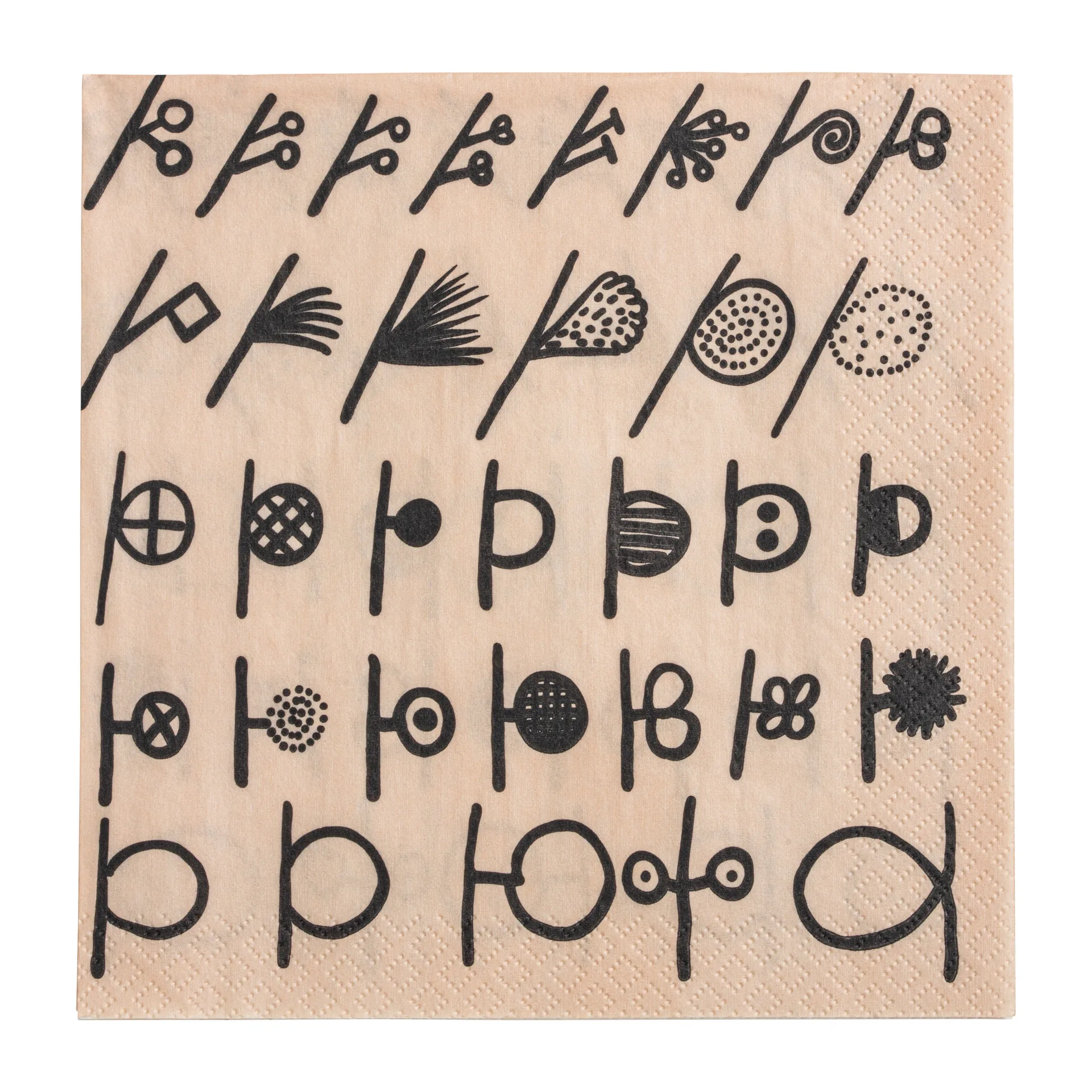 Oiva Toikka Twig servet 20-pack, Beige Iittala