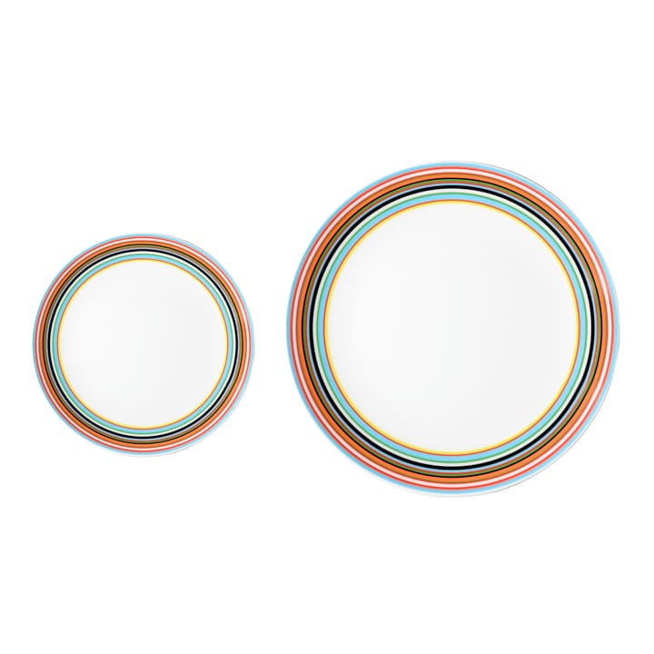 Origo bord oranje, Ø 26cm Iittala