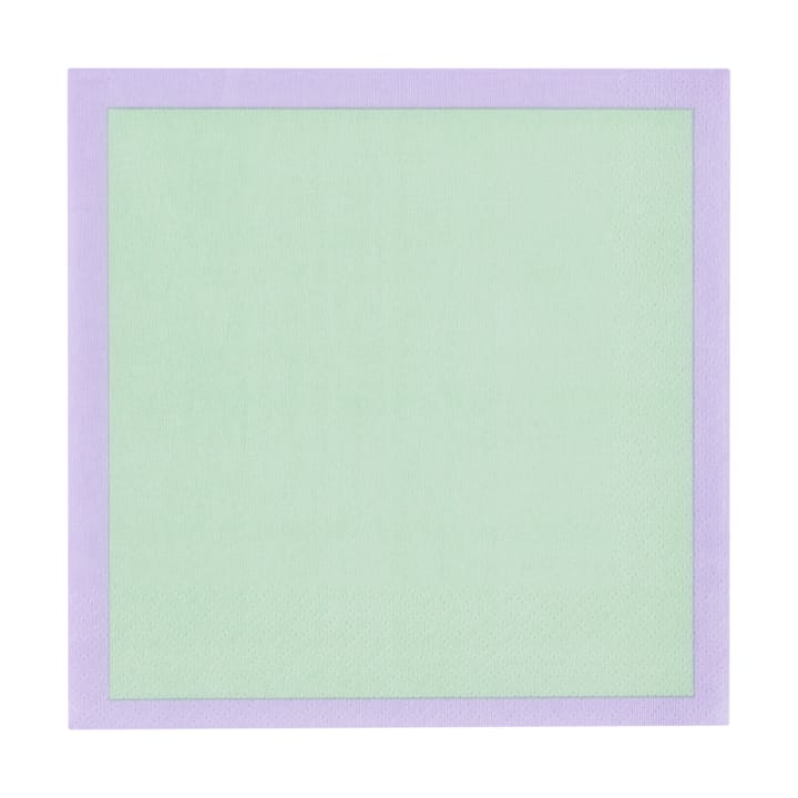 Play papieren servetten 33x33 cm 20-pack - Mint-lila - Iittala