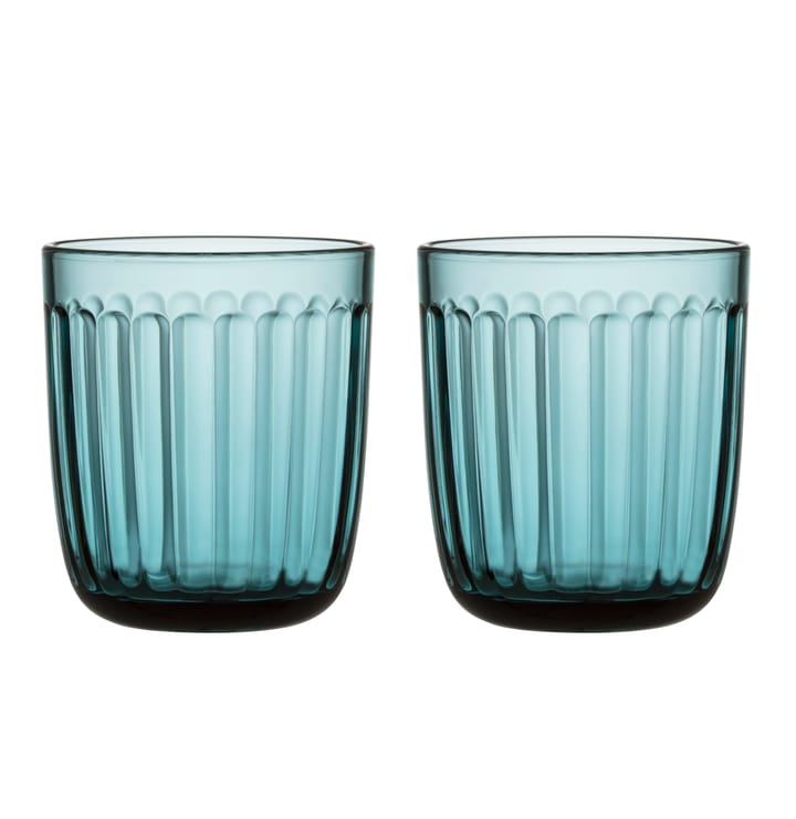 Raami drinkglas 2- pack - Zeeblauw - Iittala