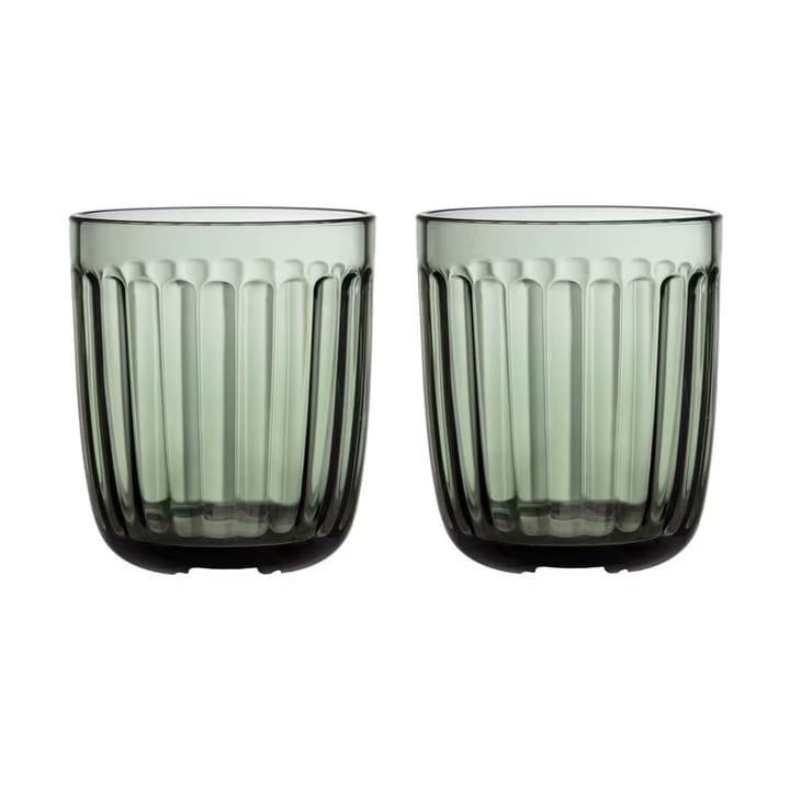 Raami drinkglas 26 cl 2-pack - Dennengroen - Iittala