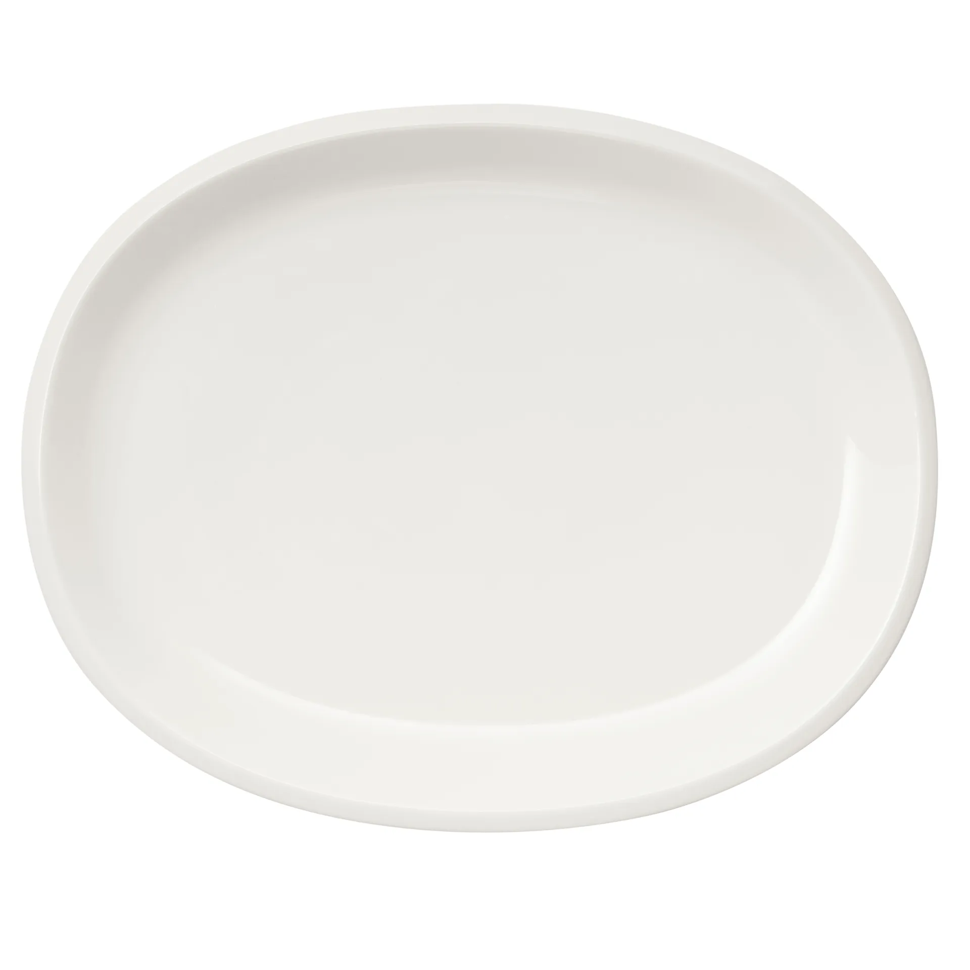 Raami ovaal serveerbord 35 cm, Wit Iittala