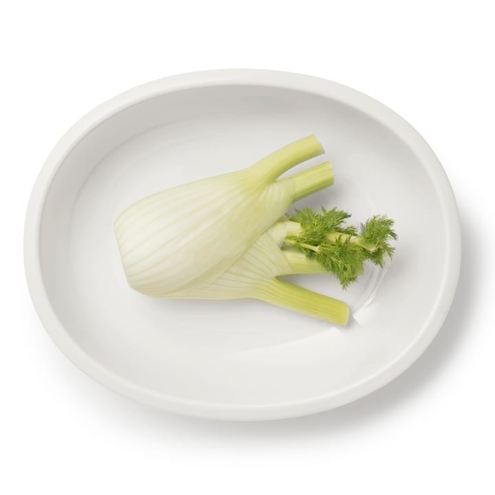 Raami ovale serveerschaal 27 cm, Wit Iittala