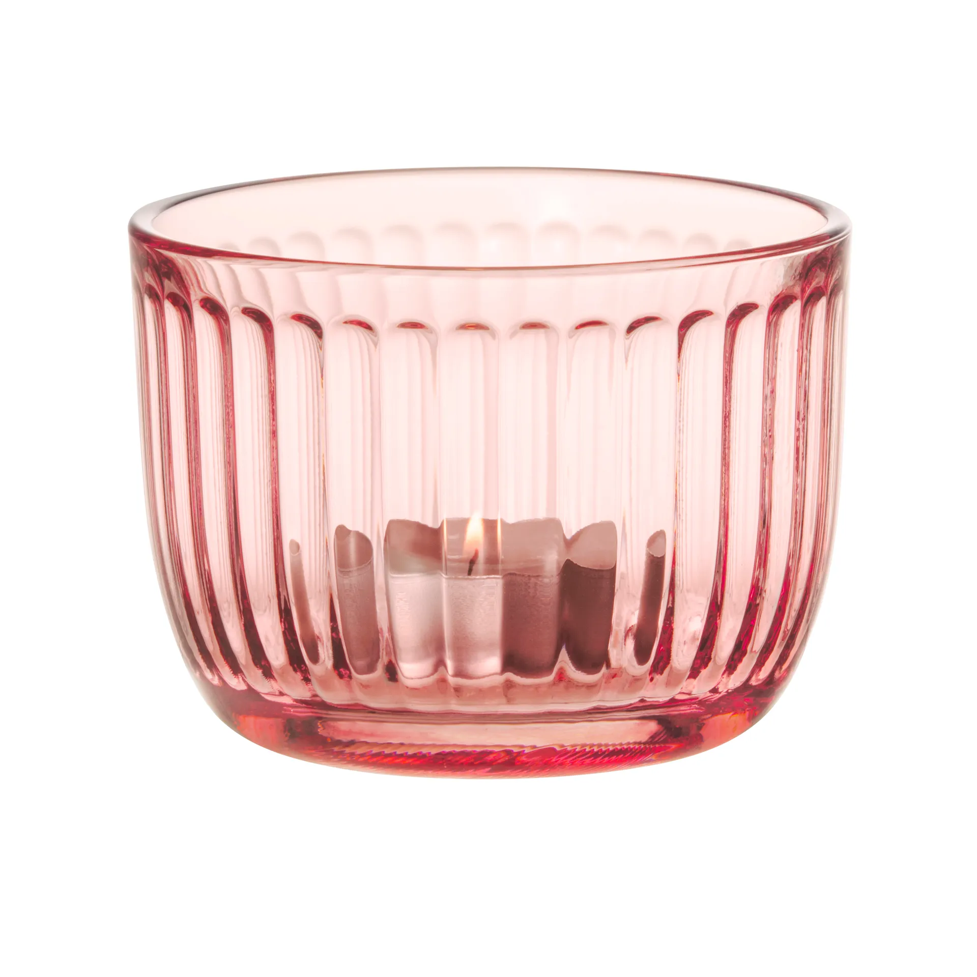 Raami waxinelichtjeshouder 90 mm, Zalmroze Iittala