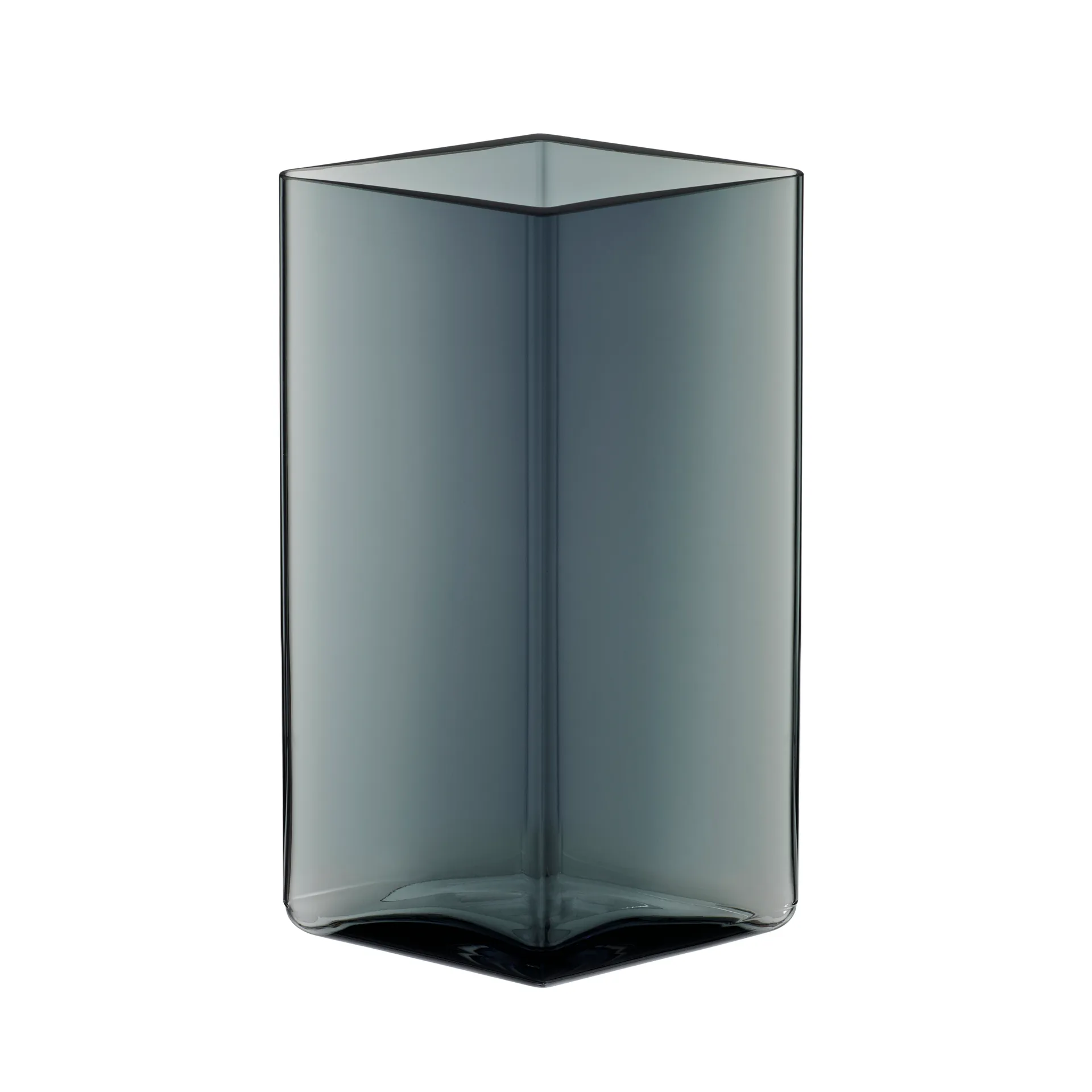 Ruutu vaas 11,5 x 18 cm, grijs Iittala