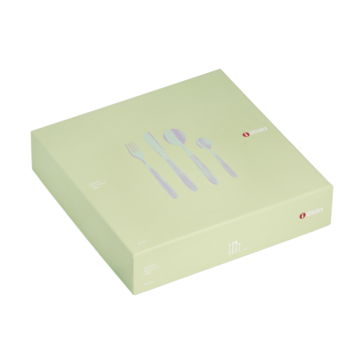 Scandia bestekset geschenkverpakking 24 delen, Mat Iittala