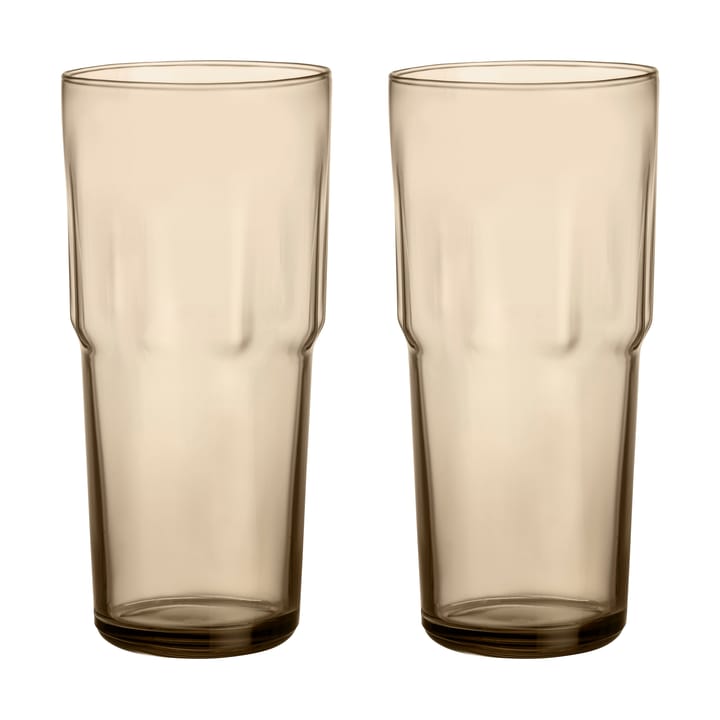 Solare drinkglas hoog 39 cl 2-pack - Linnen - Iittala
