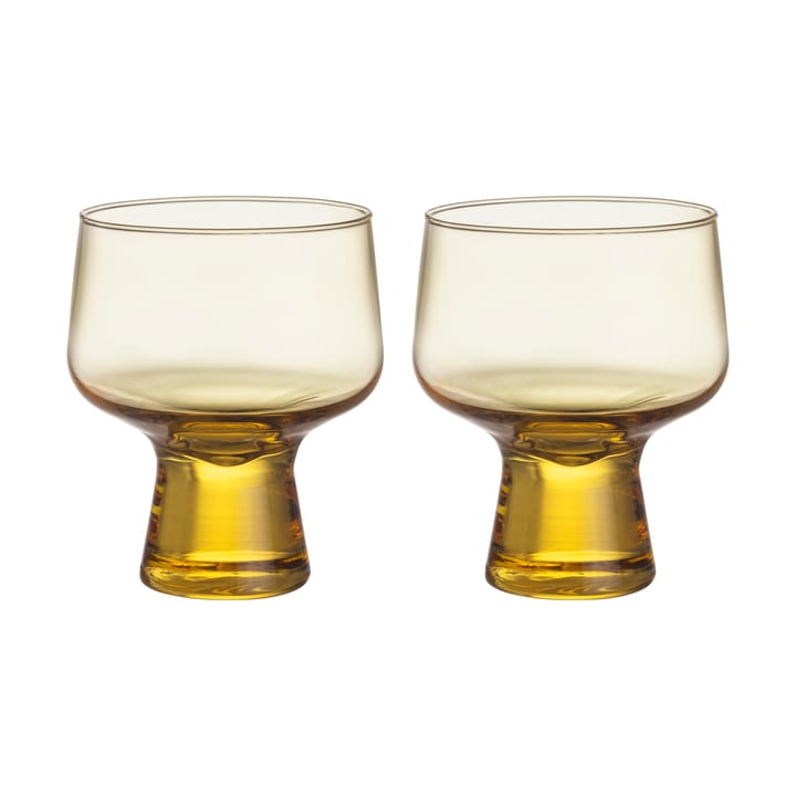 Solare glas op voet 29 cl 2-pack - Goudgeel - Iittala