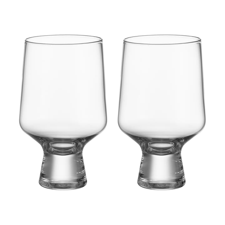 Solare glas op voet 40 cl 2-pack - Helder - Iittala