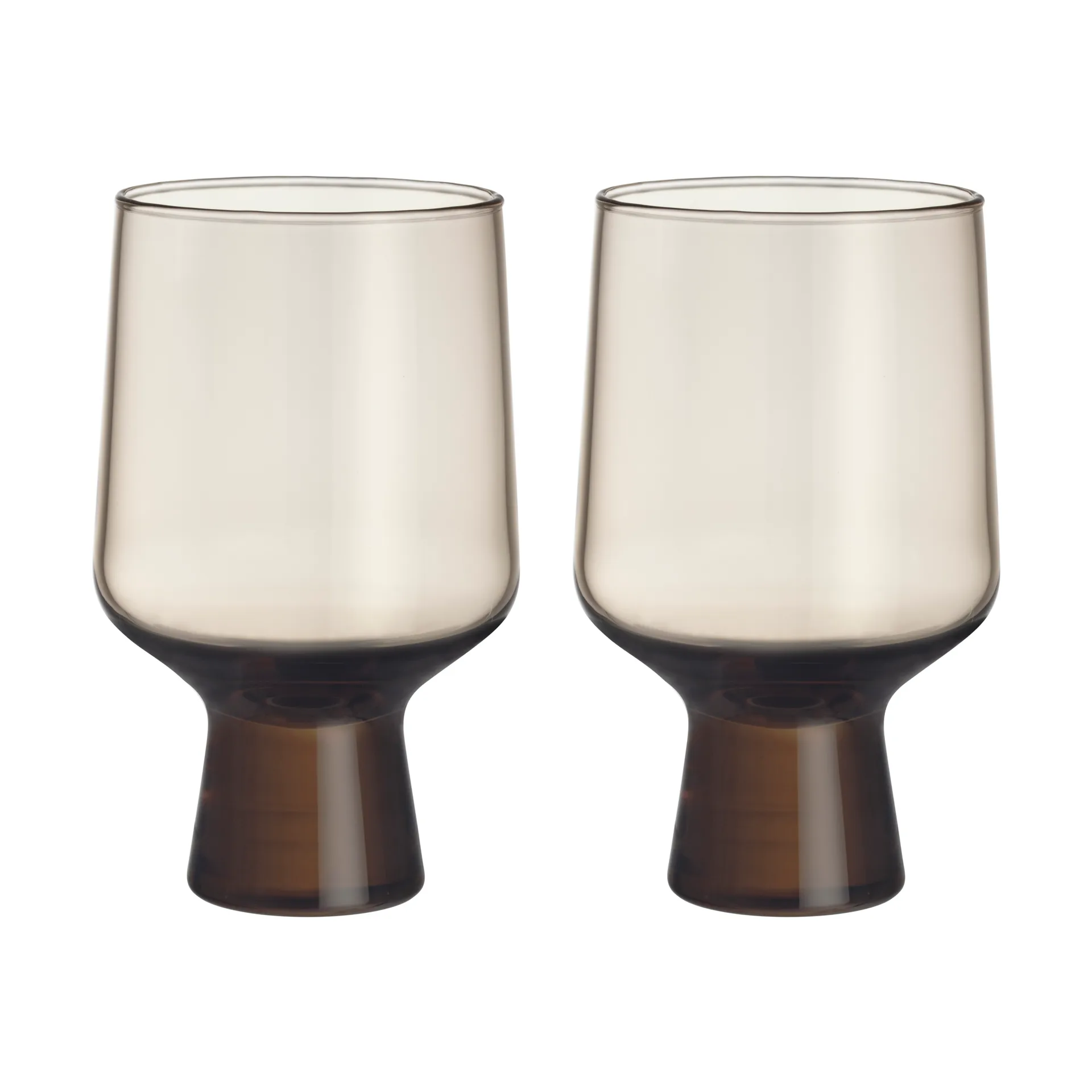 Solare glas op voet 40 cl 2-pack, Linnen Iittala