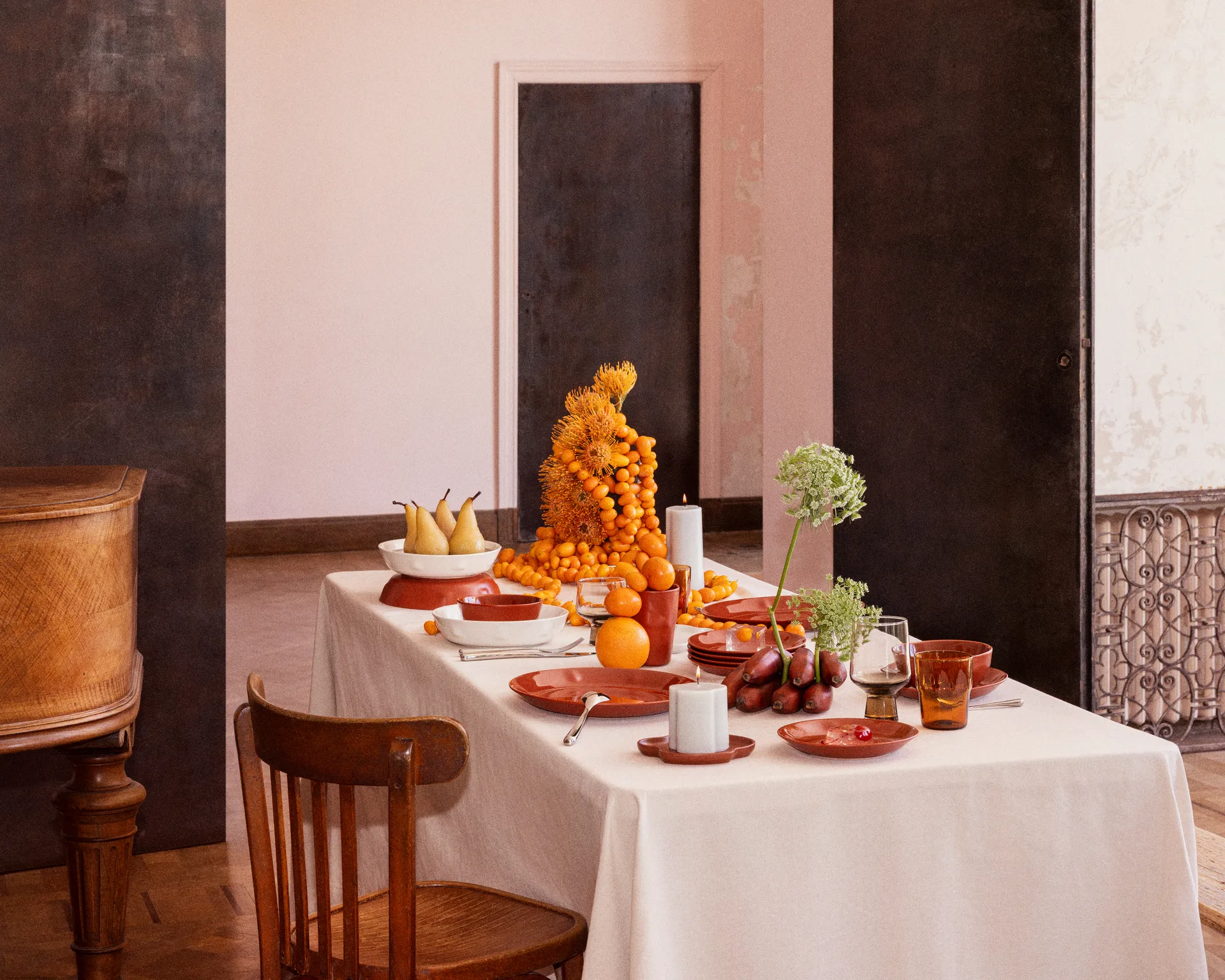 Solare serveerschaal 2,3 L, Terracotta Iittala