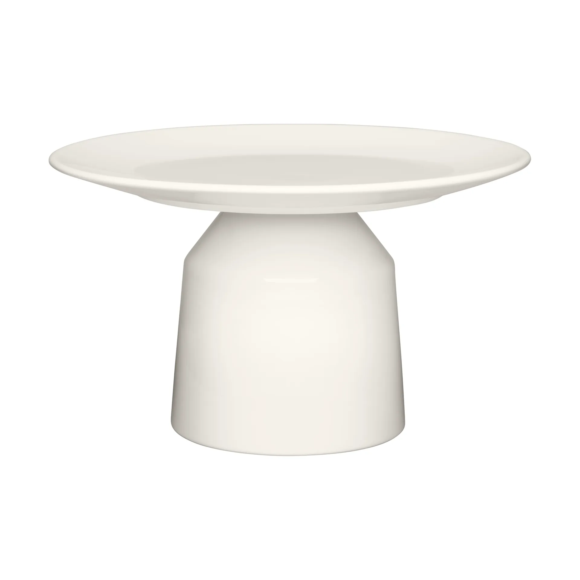 Solare serveerschaal hoog 14xØ24 cm, Wit Iittala
