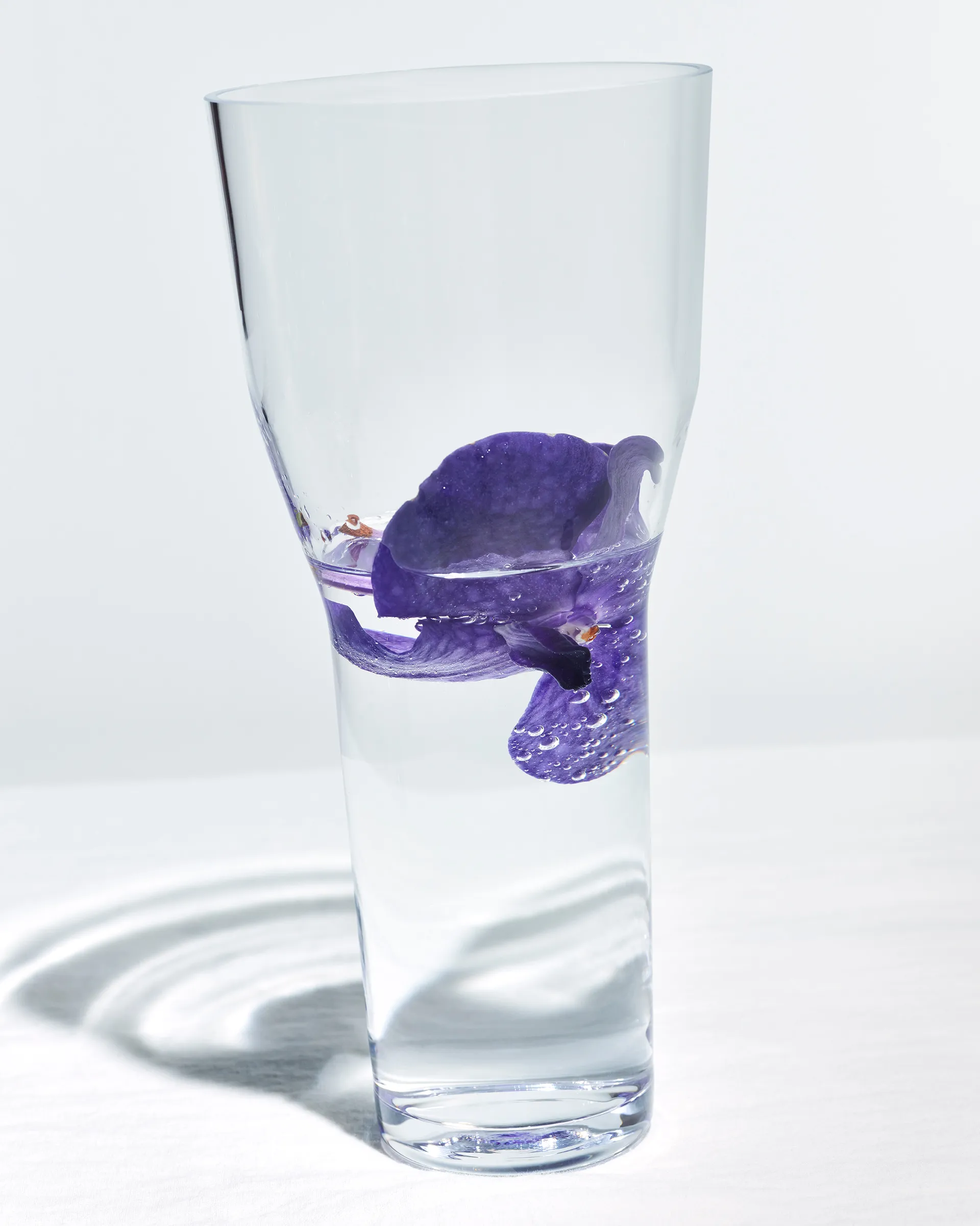 Solare vaas hoog Ø12x26 cm, Helder Iittala