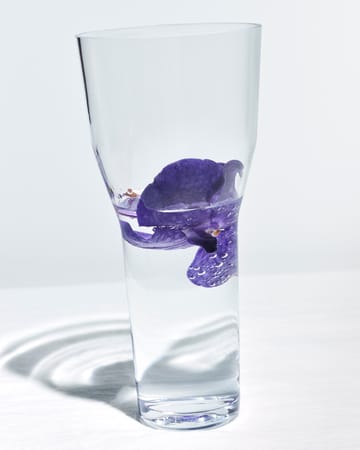 Solare vaas hoog 26xØ12 cm - Helder - Iittala