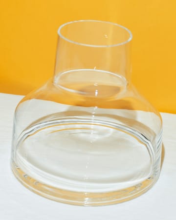 Solare vaas laag 20xØ22 cm - Helder - Iittala