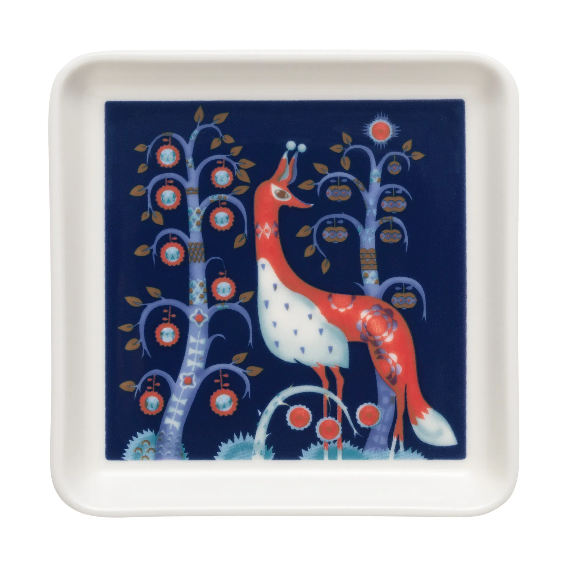 Taika bord 12x12 cm, Blauw Iittala