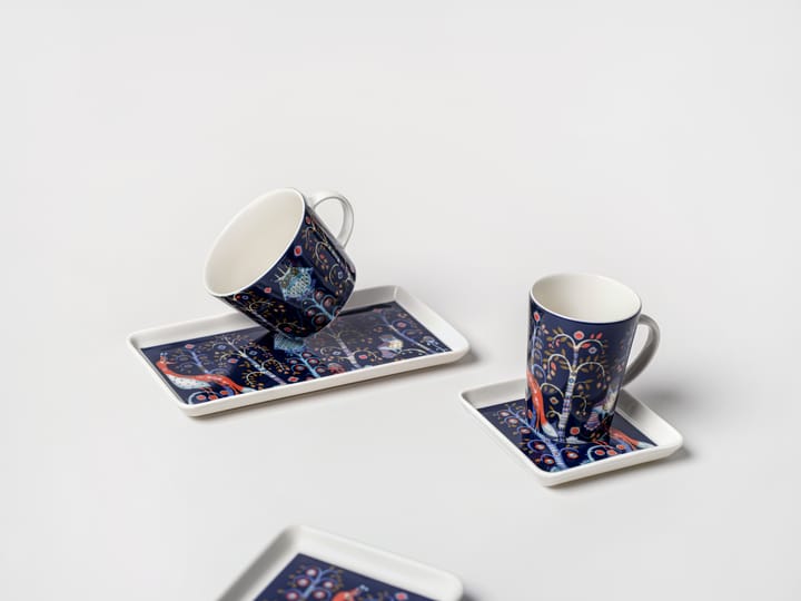 Taika bord 12x12 cm, Blauw Iittala