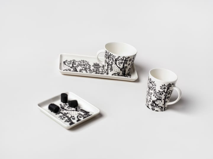 Taika bord 12x12 cm, Zwart Iittala
