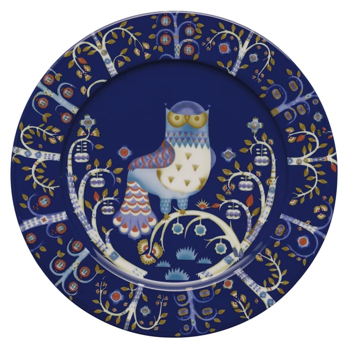 Taika bord 30 cm. - blauw - Iittala