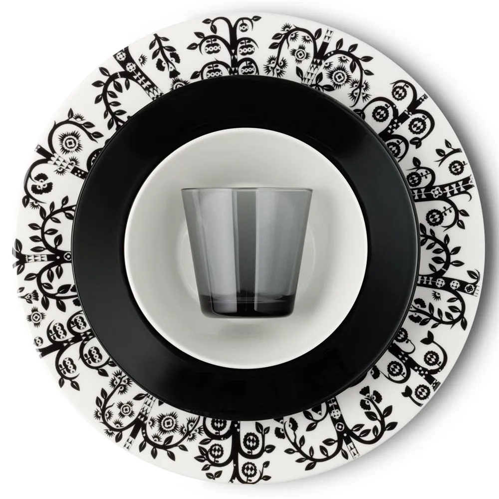 Taika bord 30 cm., zwart Iittala