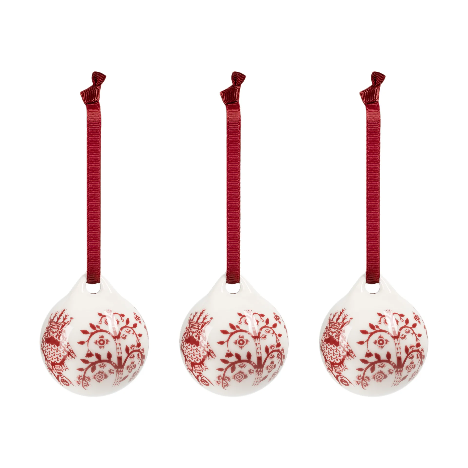 Taika decoratie, Granaatrood, 5 cm, 3-pack Iittala