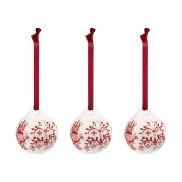 Taika decoratie - Granaatrood, 5 cm, 3-pack - Iittala