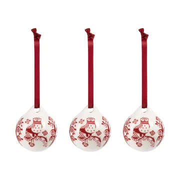 Taika decoratie - Granaatrood, 5 cm, 3-pack - Iittala