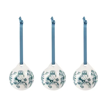 Taika decoratie - Staalblauw, 5 cm, 3-pack - Iittala