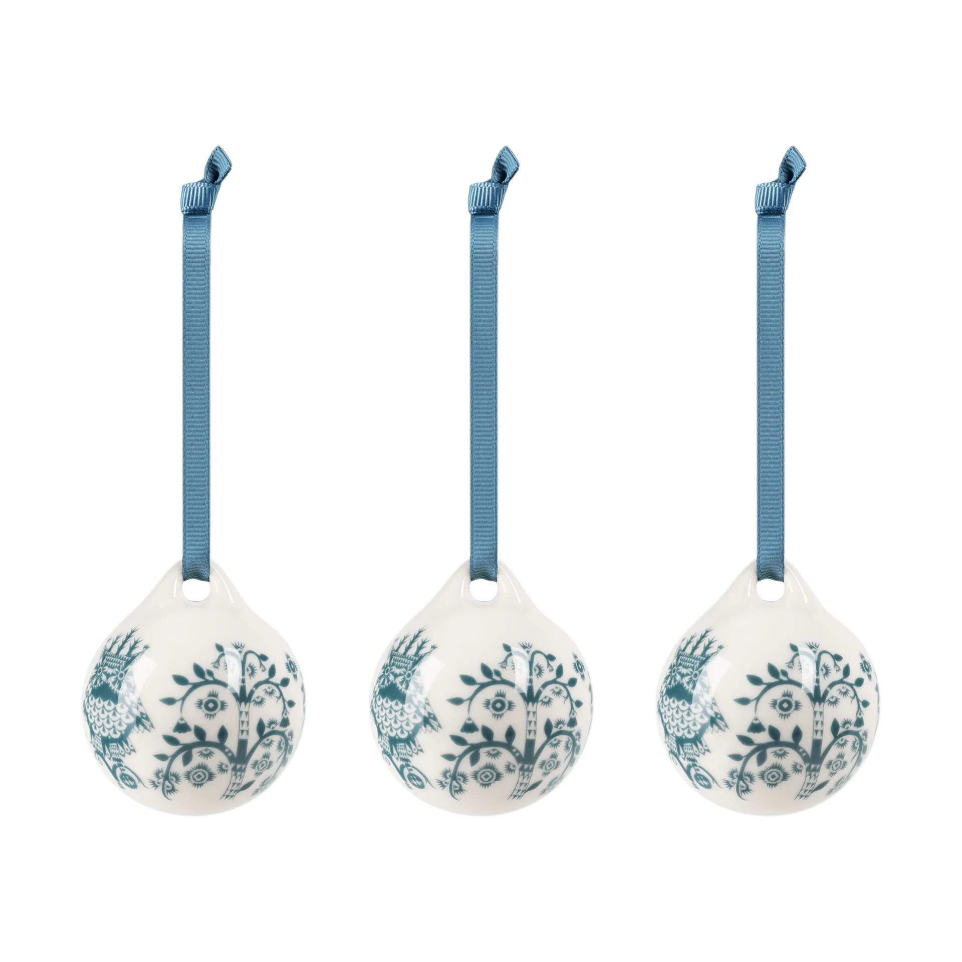 Taika decoratie, Staalblauw, 5 cm, 3-pack Iittala