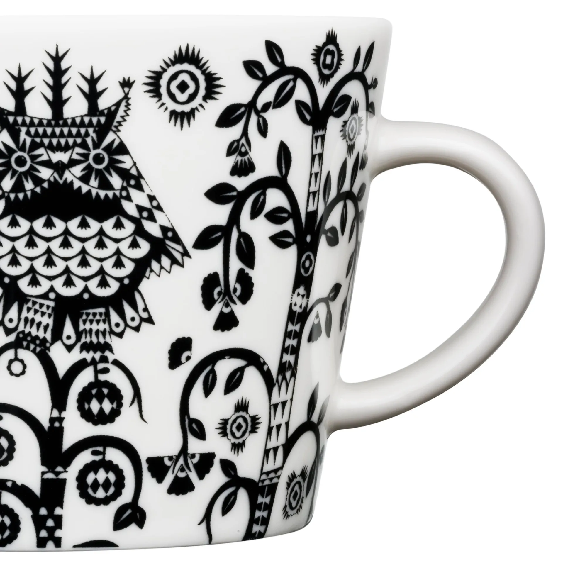 Taika koffiekop, zwart Iittala