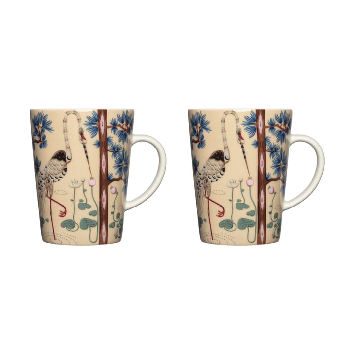 Taika mok 40 cl 15-jarig jubileum 2-pack - Linnen - Iittala