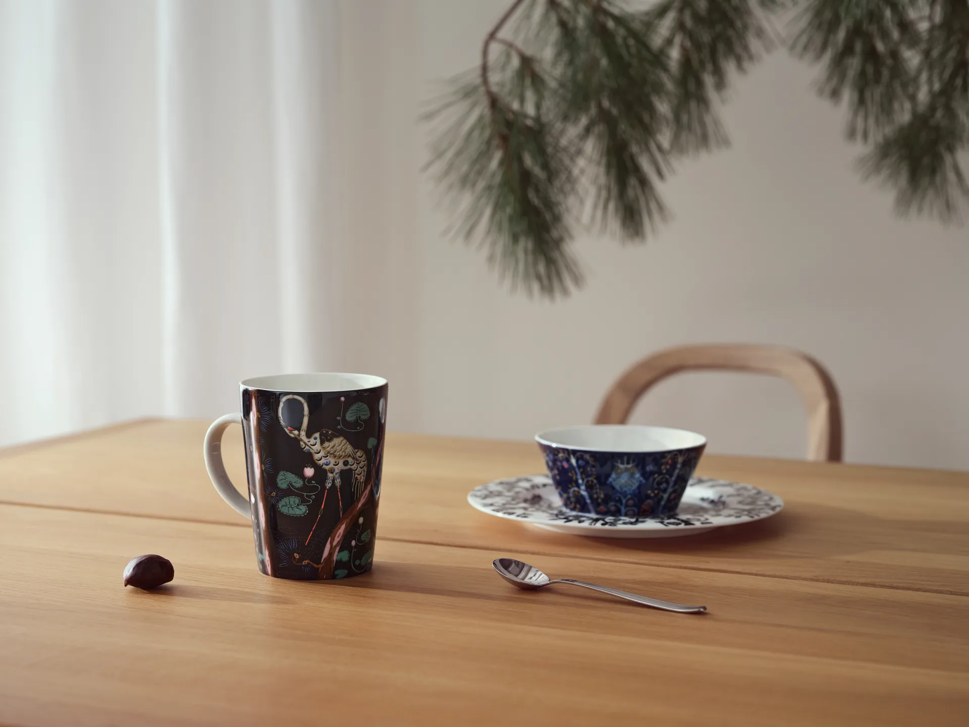 Taika mok 40 cl 15-jarig jubileum, Zwart Iittala