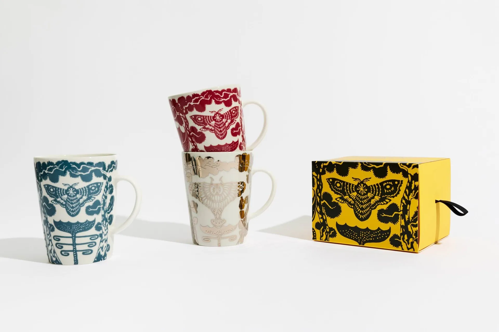 Taika mok 40 cl cadeauverpakking, Uni spiegel Iittala