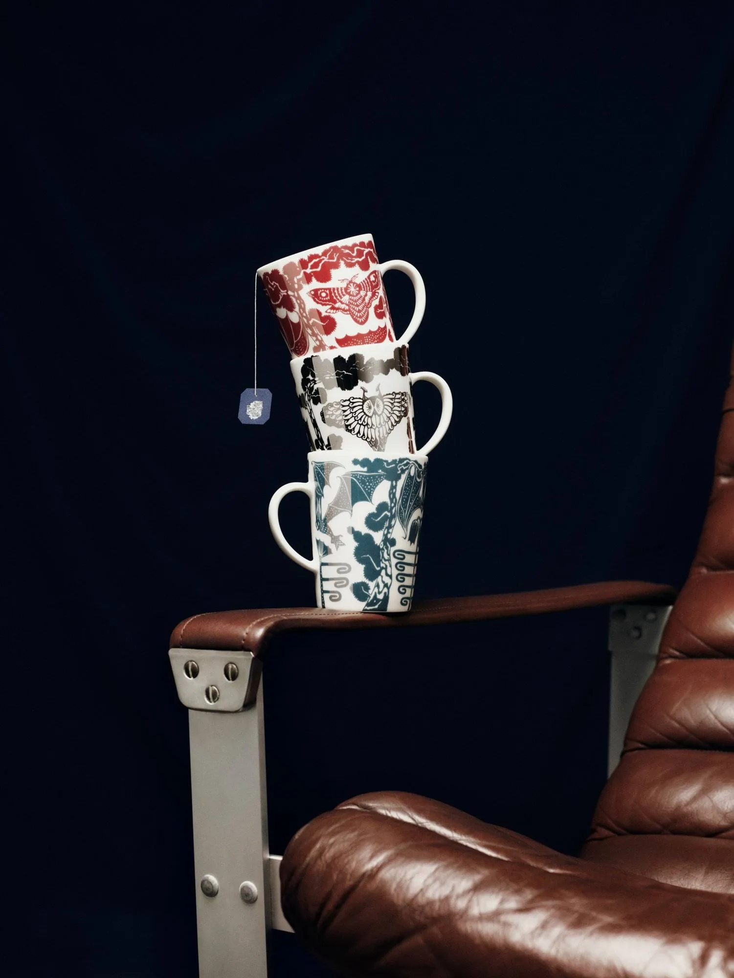 Taika mok 40 cl cadeauverpakking, Yö staalblauw Iittala