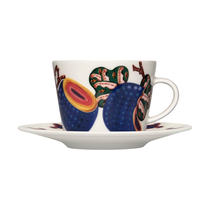 Taika Sato koffiekop 20 cl - Wit-multi - Iittala