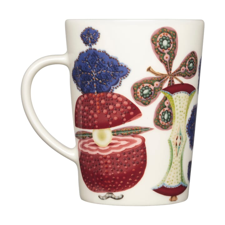 Taika Sato mok 30 cl, Wit-multi Iittala