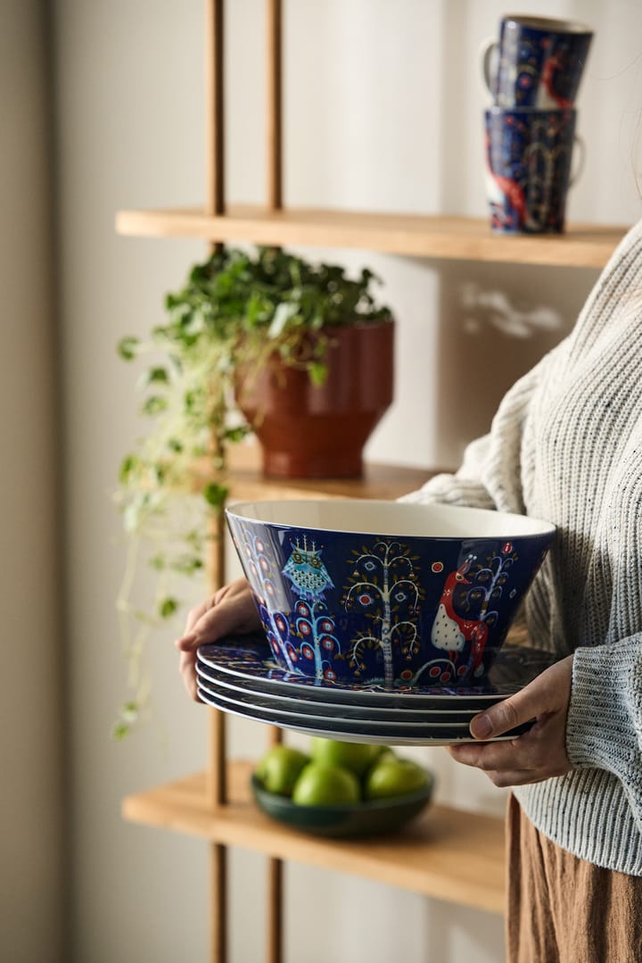 Taika serveerschaal 2,8 l., blauw Iittala