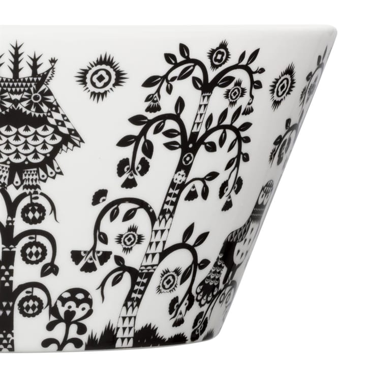 Taika serveerschaal 2,8 l., zwart Iittala