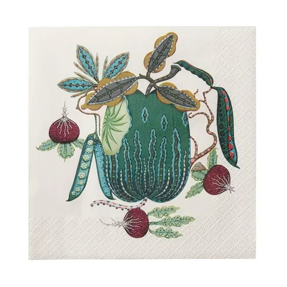 Taika servet 33x33 cm 20-pack, Groen Iittala