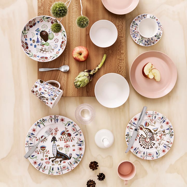 Taika Siimes diep bord 20 cm, Wit Iittala