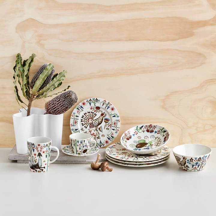 Taika Siimes koffiekop 20 cl, Wit Iittala