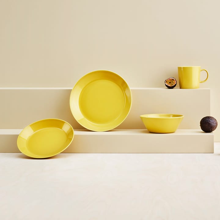 Teema bord Ø21 cm., Honing (geel) Iittala