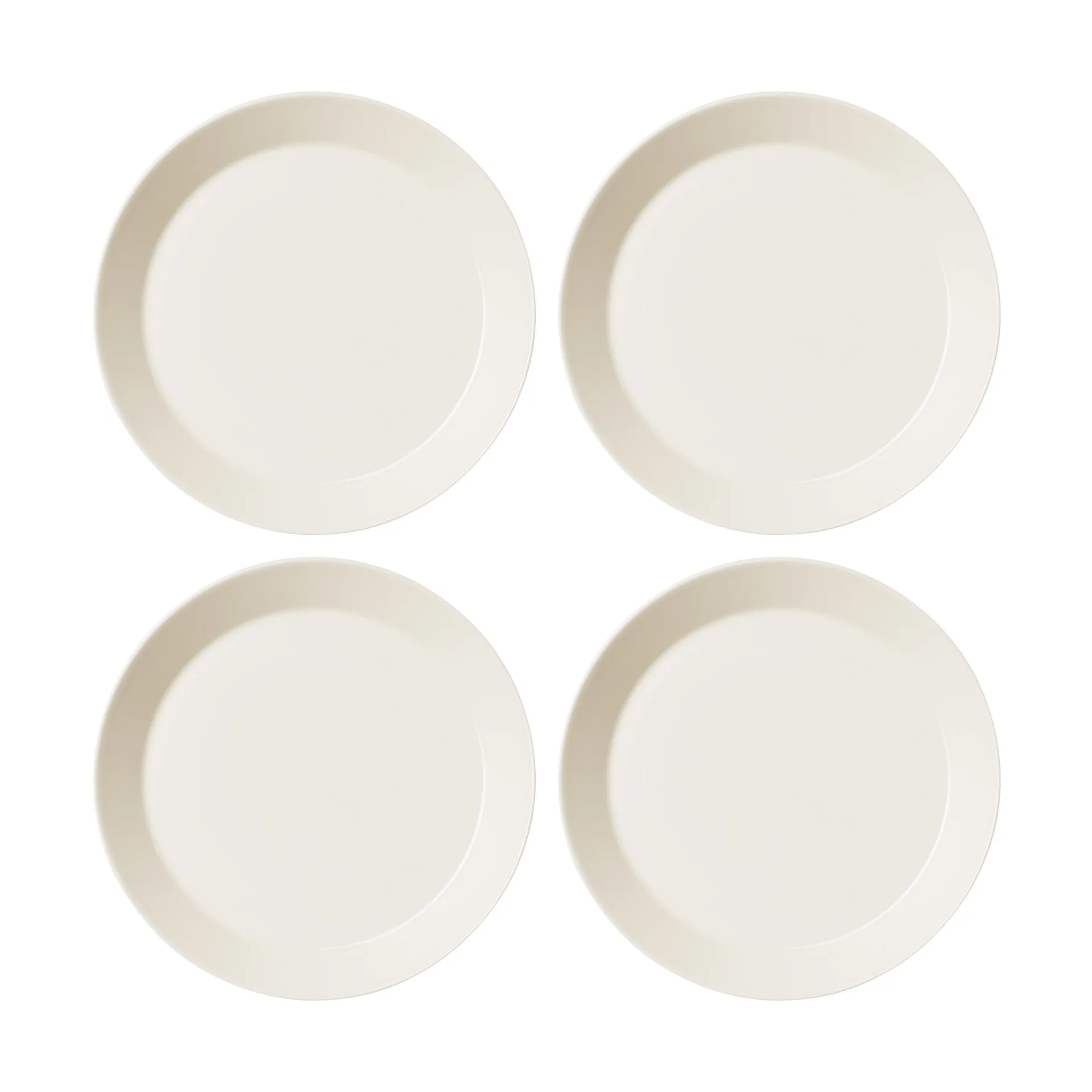 Teema bord Ø26 cm 4-pack, Wit Iittala