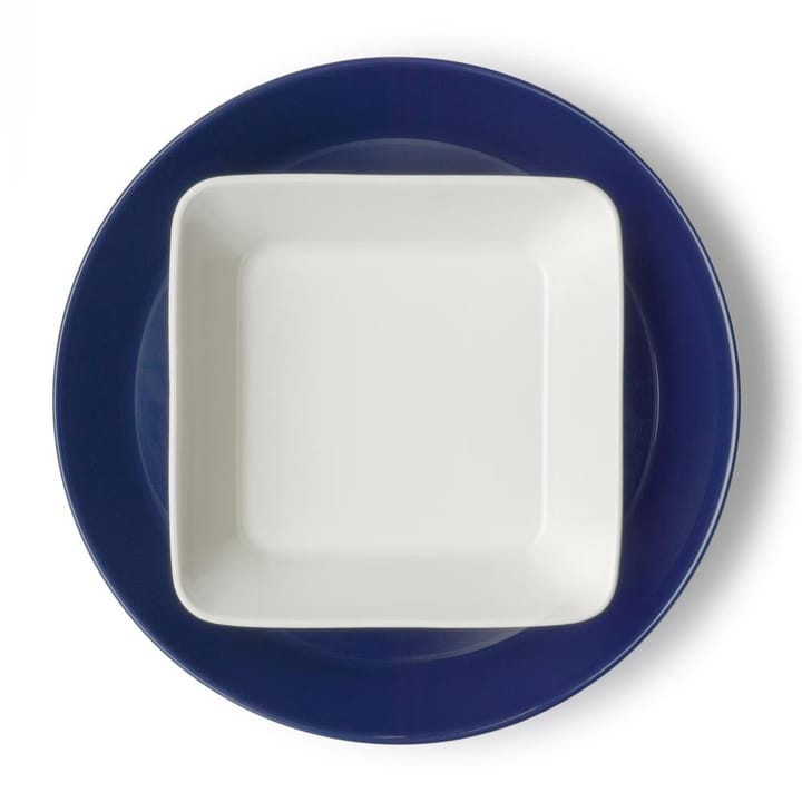 Teema bord vierkant 12 x 12 cm., wit Iittala