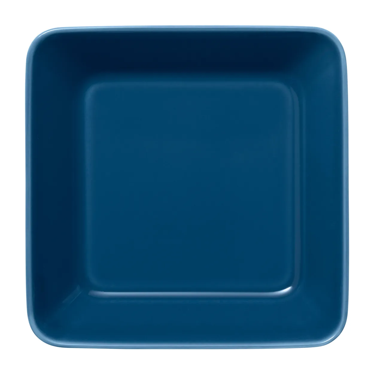 Iittala Teema bord vierkant 16 x 16 cm. Vintage blauw