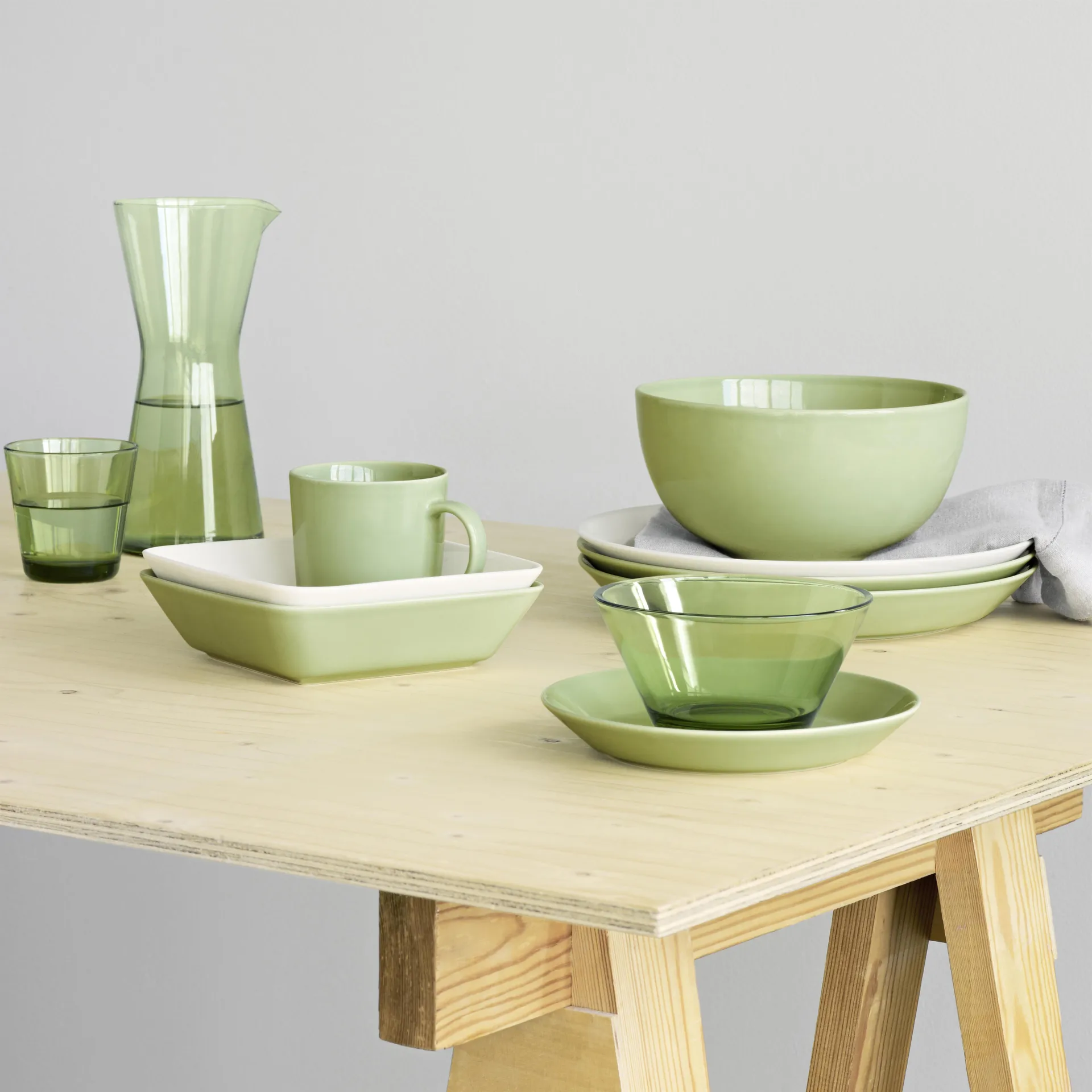 Teema bord vierkant 16 x 16 cm., wit Iittala