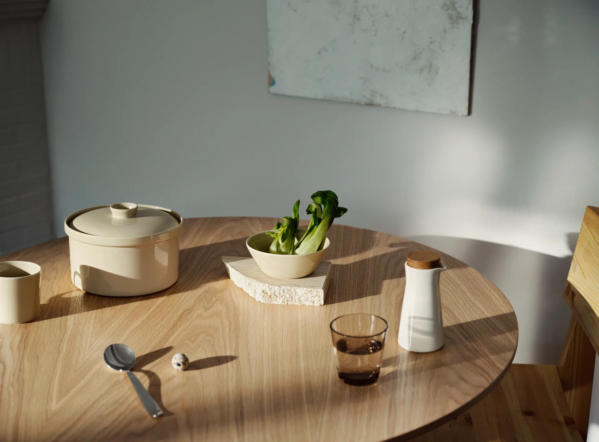 Teema braadpan met deksel 2,3 l, Linnen Iittala