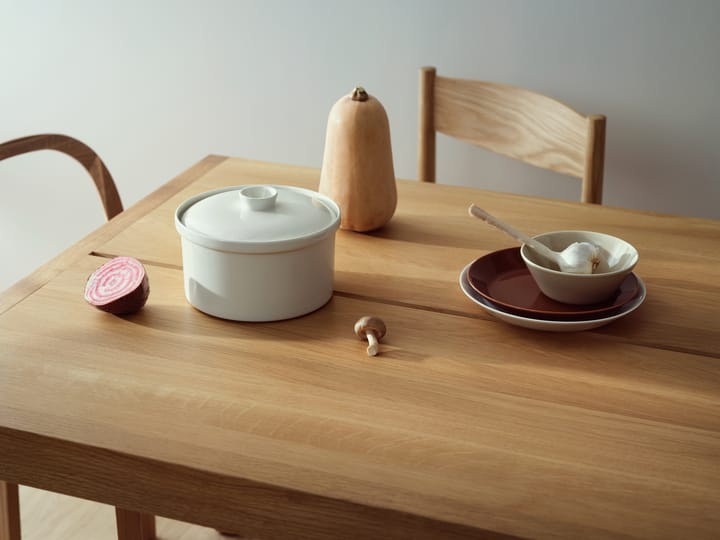 Teema braadpan met deksel 2,3 l, Wit Iittala
